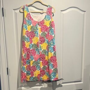 Floral Multicolor Sleeveless Dress